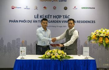 Lễ ký kết hợp tác phân phối Tổ hợp Đô Thị Times Garden Vĩnh Yên Residences